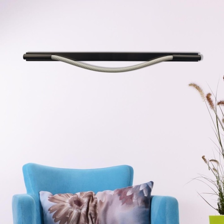 Applique LED Murale 8W – Intérieur – 3500K – Design Moderne avec Corde Lumineuse