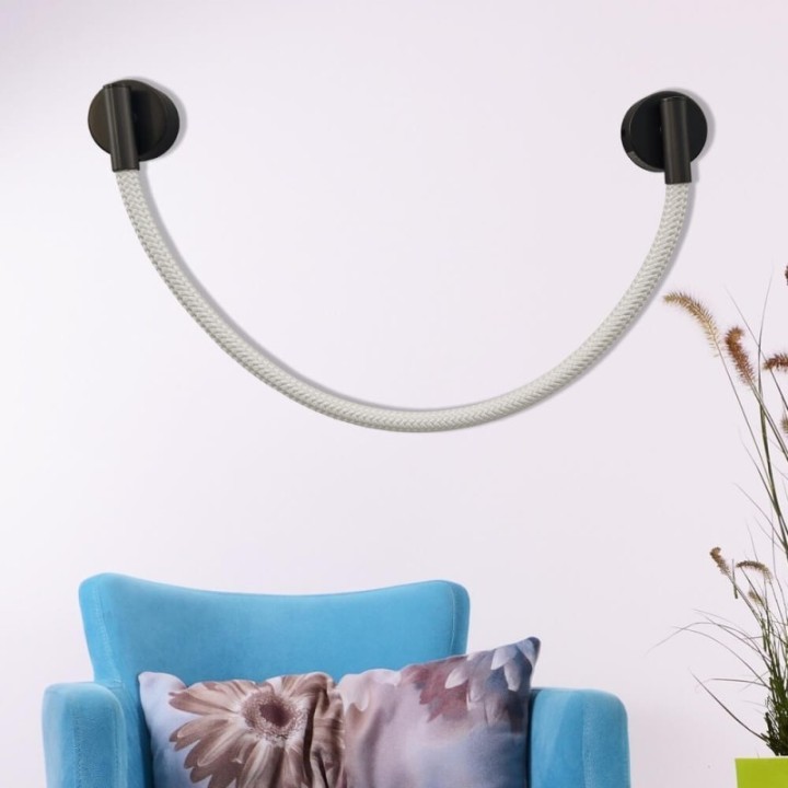 Corde lumineuse applique murale 10W – Design intérieur élégant – 3500K