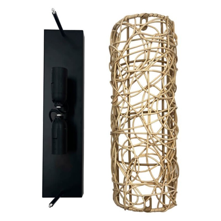 Applique murale LED - Éclairage cosy pour la chambre ou le salon.