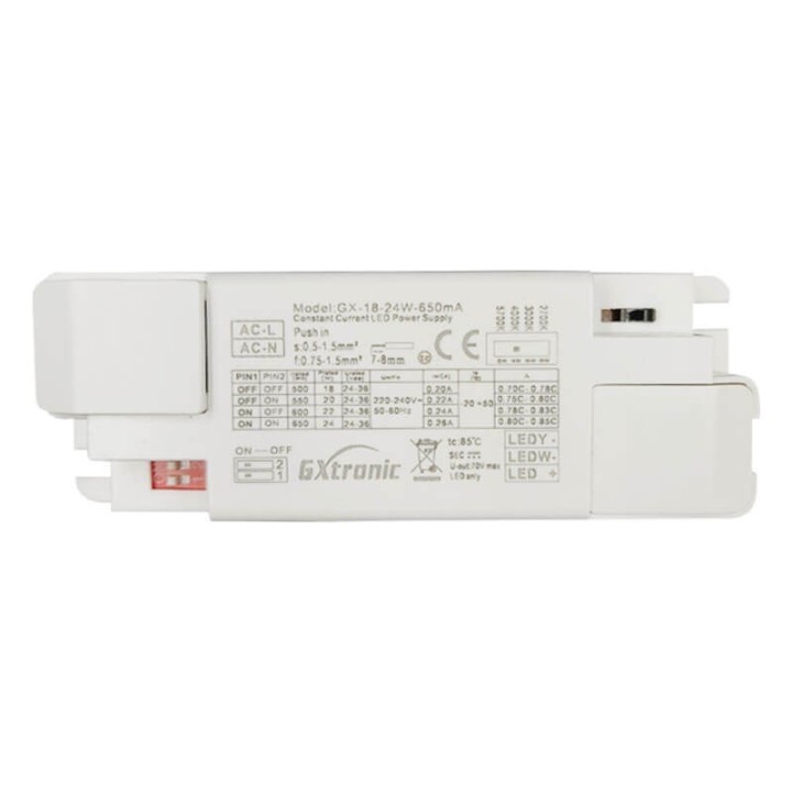 Spot encastré LED 18W-24W design - 38° - UGR11 - CCT