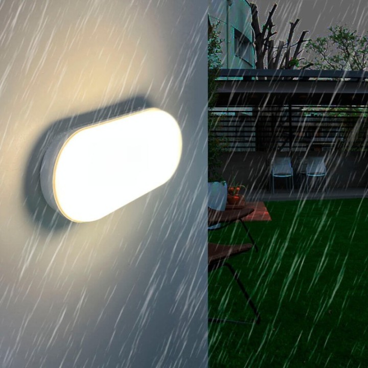 Applique murale LED 12W – Éclairage intérieur/extérieur IP65