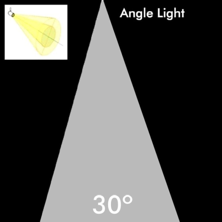 Spot LED 6W - PERISCOPIQUE ORIENTABLE - Carré - CCT