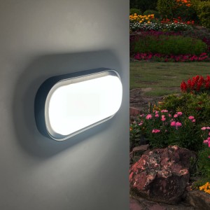 Plafonnier LED étanche noir...