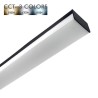 Réglette LED linéaire 36W - Noir - CCT - 119cm