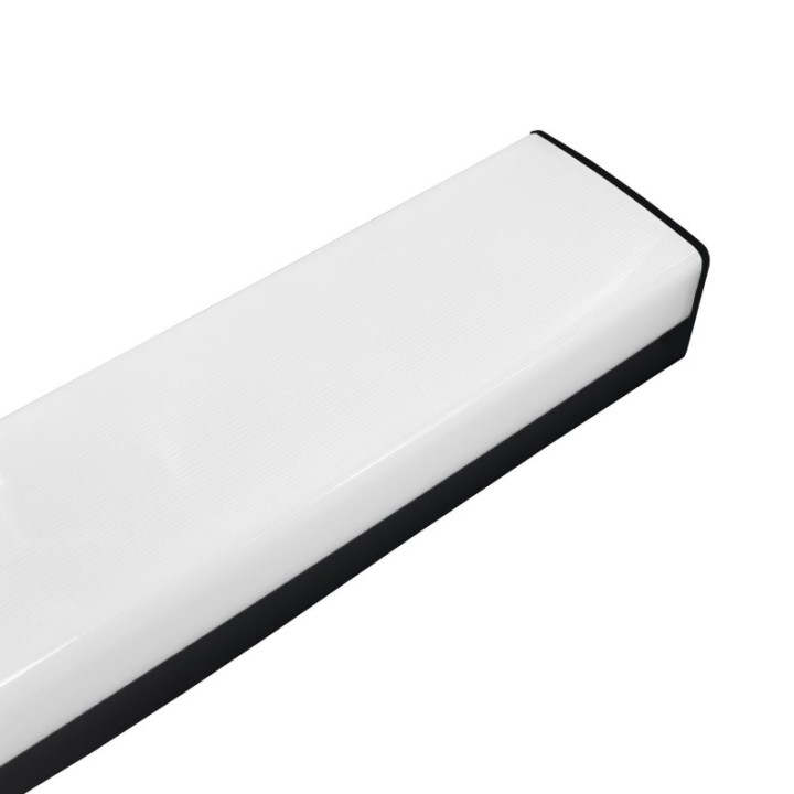 Réglette Linéaire LED 36W Noire – 120cm | CCT Couleur Sélectionnable | Éclairage Moderne