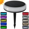 Piquet Solaire de Jardin LED - RGB+CCT - IP65