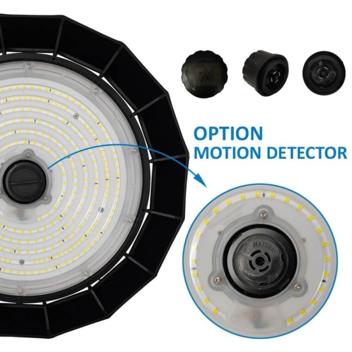 Cloche Industrielle LED UFO 200W-100W – SOSEN – 170 lm/W – IP65