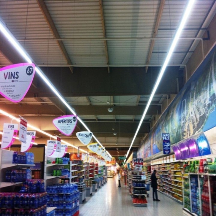 Réglette LED Linéaire 150 cm 50 Watts OSRAM | Éclairage Atelier & Garage
