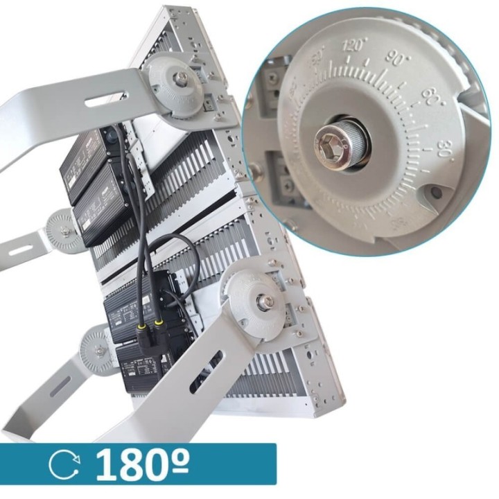Projecteur LED 1200W Philips Xitanium DIM 1-10V | 220Lm/W | Éclairage Professionnel Haute Puissance