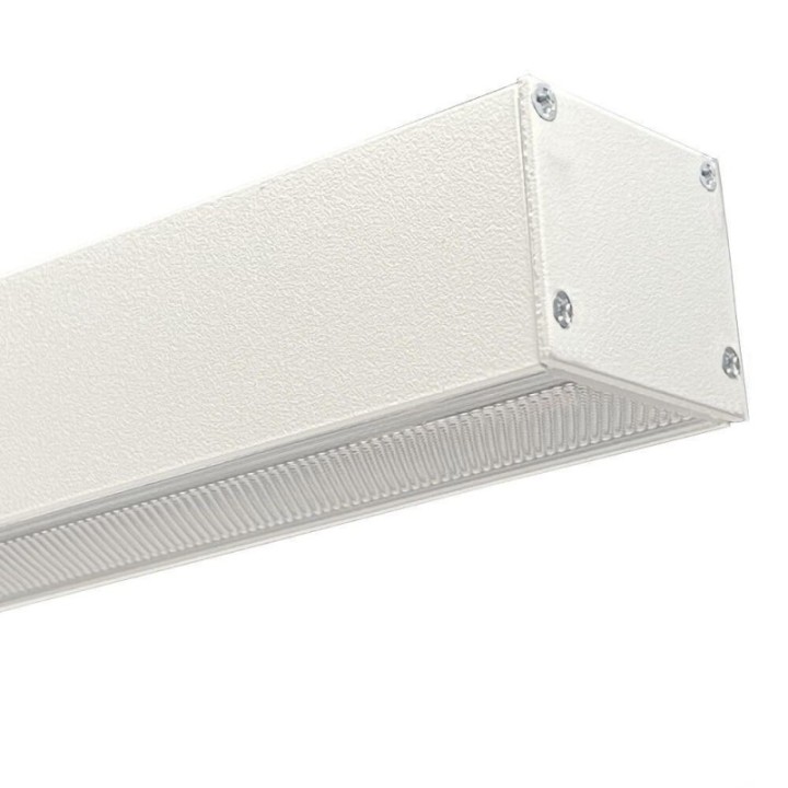 Lampe Linéaire LED 72W 2m Blanc | UGR17 | Installation en Suspension