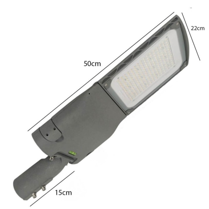 Réverbère LED 100W – Driver Philips – Très lumineux – 240lm/W – IP66