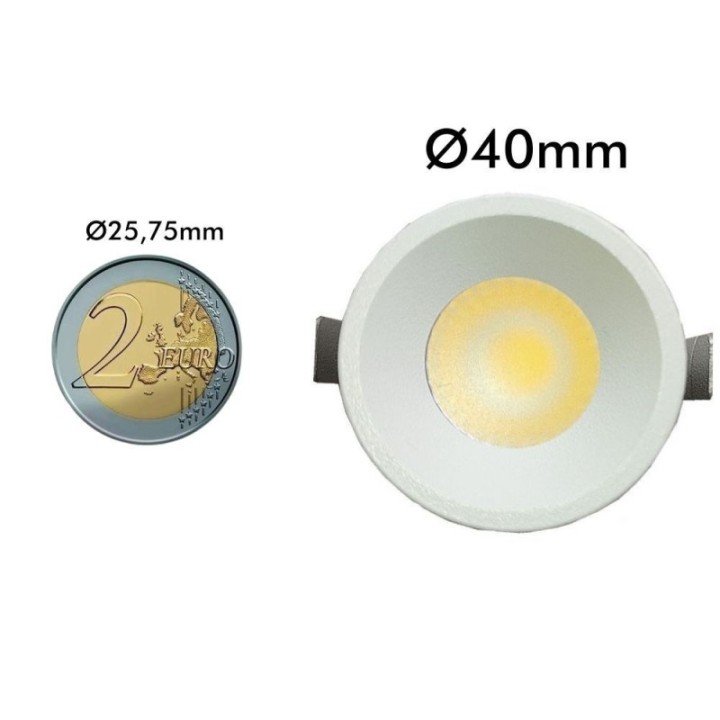 Mini spot LED 5 Watts - Blanc - balisage - UGR13