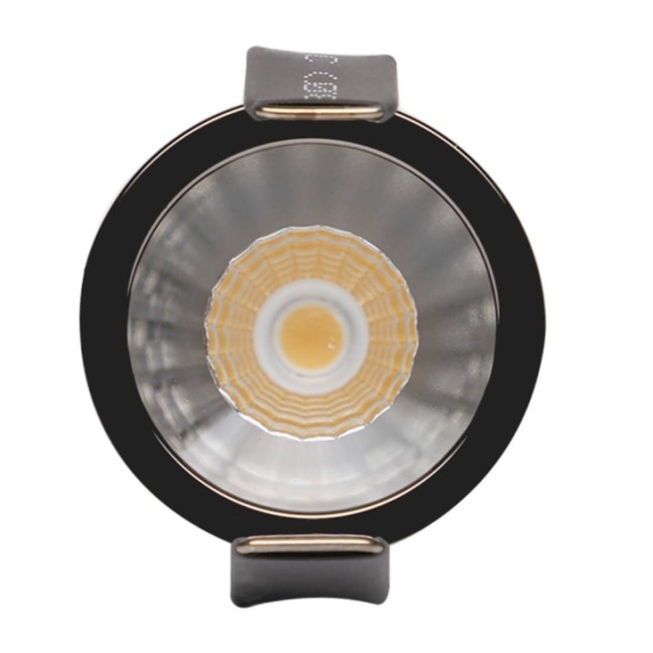 Mini spot LED 6W Chrome noir - Bridgelux - 40° - UGR11- CCT