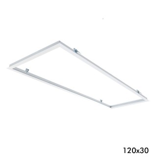 Cadre Encastré pour Panneaux LED 30x120 cm | Installation Facile & Finition Élégante