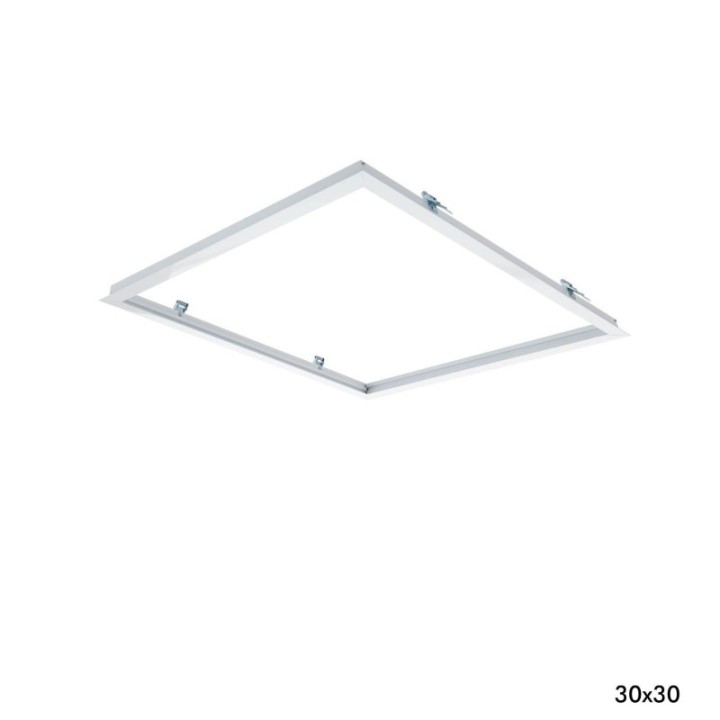 Cadre Encastré pour Panneaux LED 30x30 cm | Design Élégant & Installation Facile