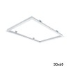 Cadre pour encastrer panneaux LED 60x30 cm