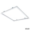 Cadre pour encastrer panneaux LED 60x60 cm