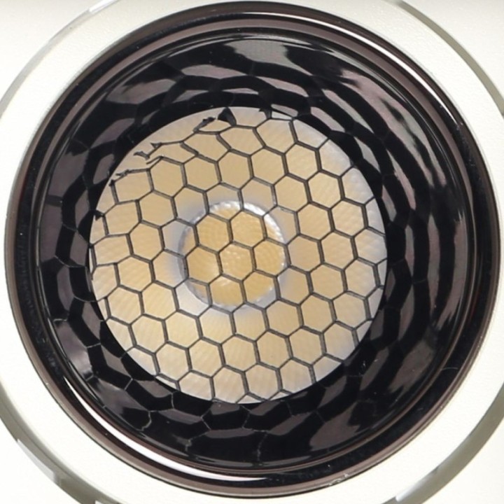 Spot LED carré Blanc 5W - 8W -12W  - ajustable - CCT- CRI+92