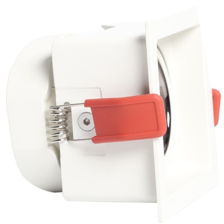 Spot LED carré Blanc 5W - 8W -12W  - ajustable - CCT- CRI+92