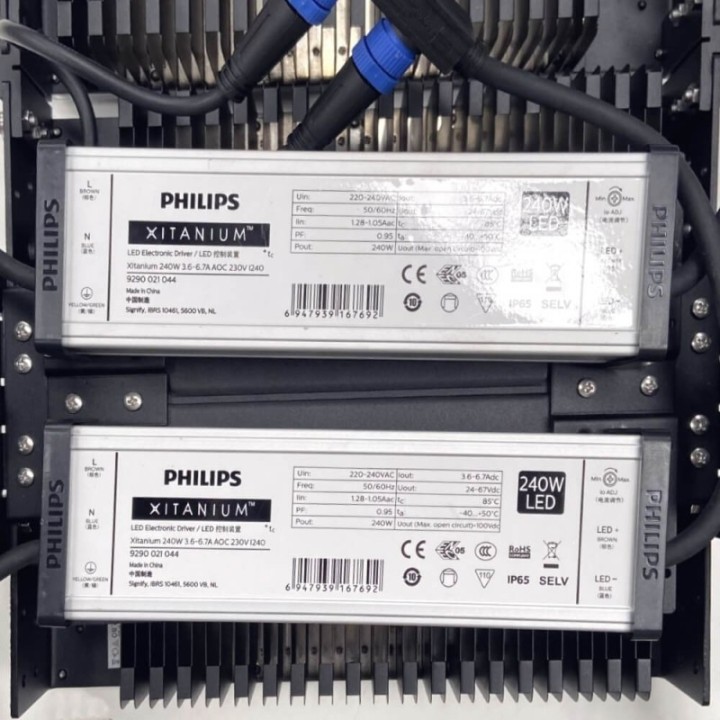 Projecteur LED 960W Philips Haute luminosité | 240Lm/W | Éclairage Professionnel
