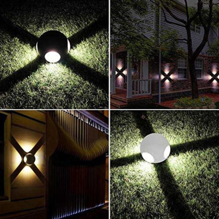 Applique murale LED 12W – Éclairage extérieur IP65 moderne