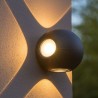 Applique LED Décorative 12 Watts Extérieur noir
