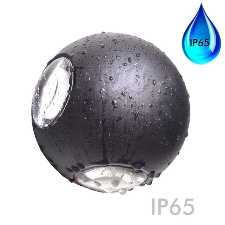 Applique murale LED 12W – Éclairage extérieur IP65 moderne