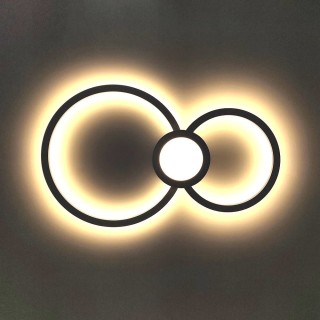 Applique murale moderne blanche 24w