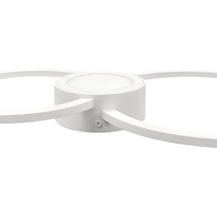 Applique murale moderne blanche 24w