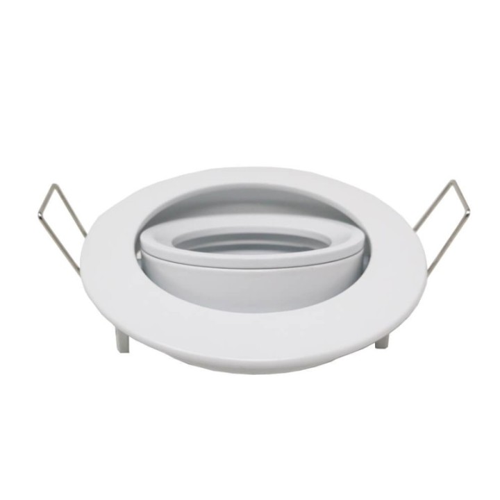 Anneau d'encastrement orientable Blanc GU10