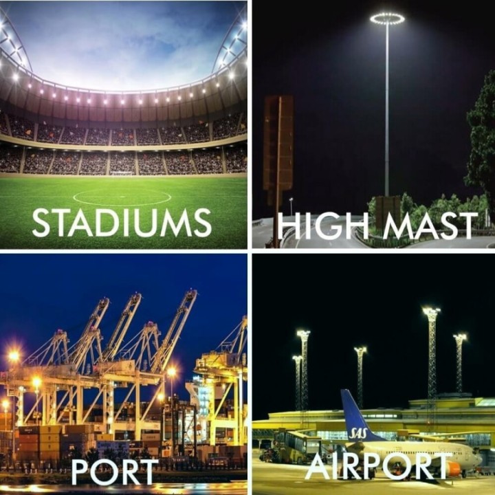 Projecteur LED 150W - Drivers Philips – Pour stade et terrain de sport