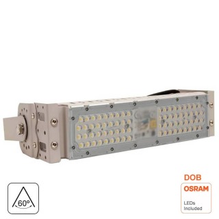 Projecteur LED 50W DOB OSRAM – SMD3030-3D 4000K, 60° ou 90°, aluminium