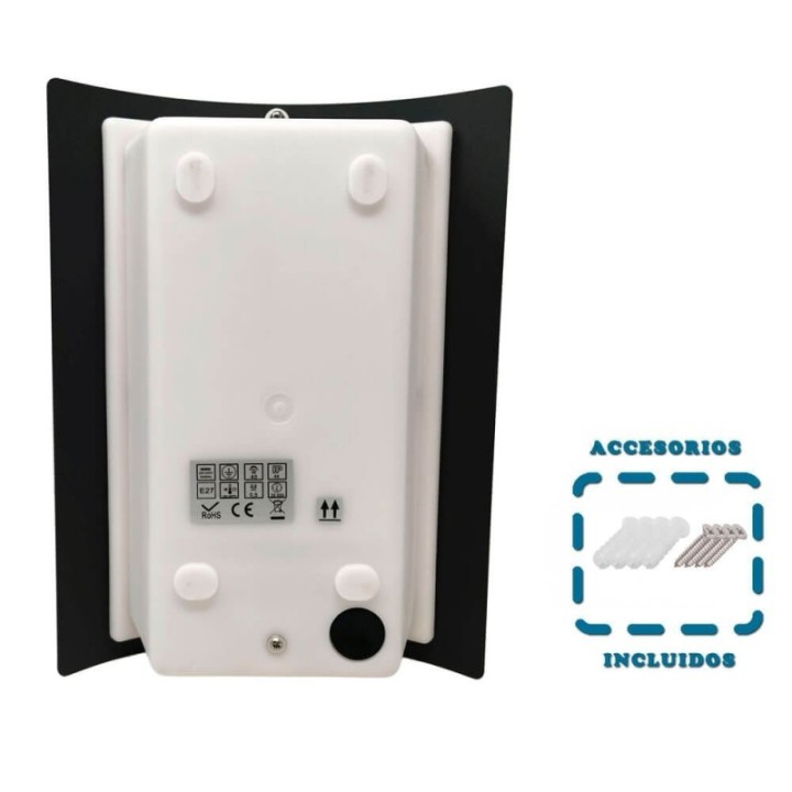 Applique LED E27 – Éclairage extérieur IP44 moderne