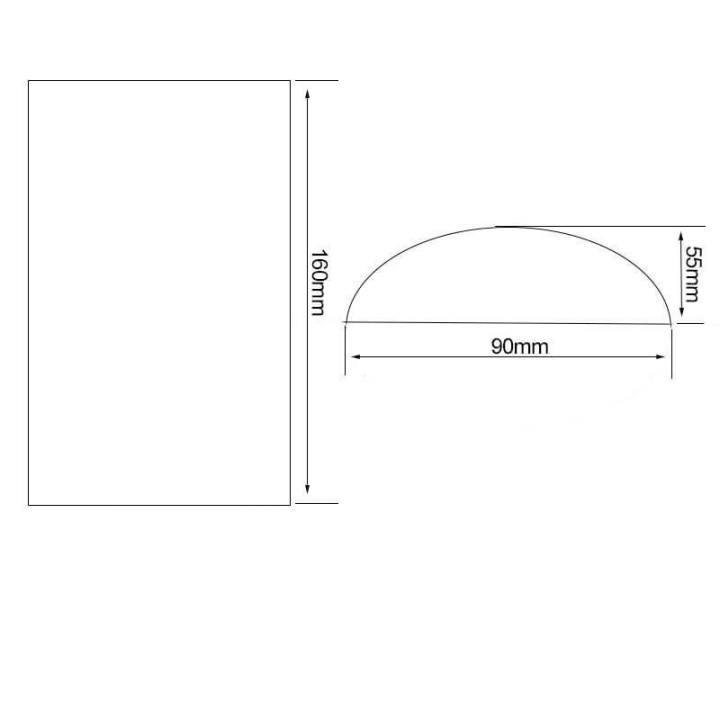 Applique murale LED 12W IP54 – Double éclairage décoratif – Aluminium noir