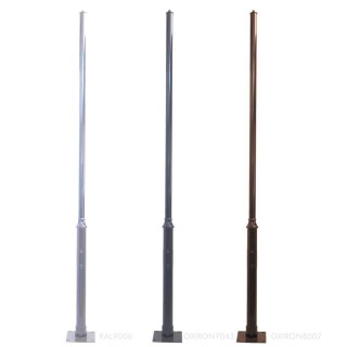 Colonne 3 mètres - couleur personnalisable - Tube 60mm