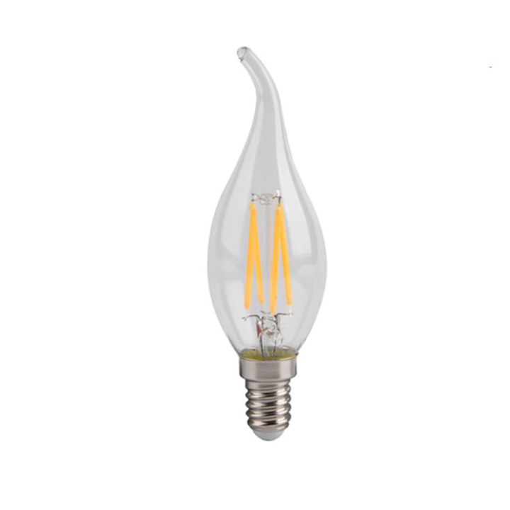 ampoule filament bougie verre