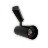 Spot LED rail monophasé noir 30W - CCT