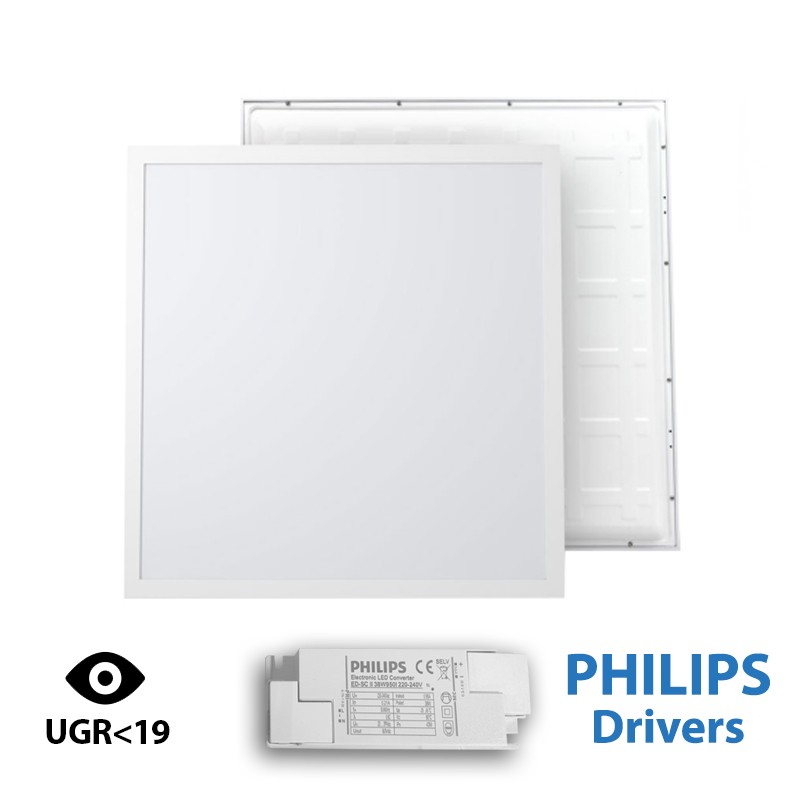 pave LED eclairage bureau 60x60cm