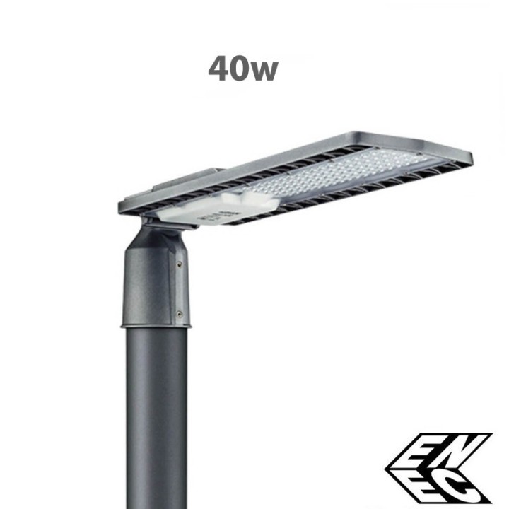 Réverbère LED 40W – SMD3030 – 160lm/W – IP65 – IK10