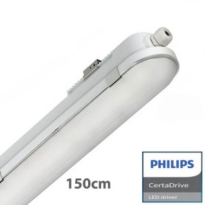 réglette LED 150 cm éclairage atelier entrepôt